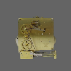 Hermle 350-020 Westminster Chime Clock Movement Back