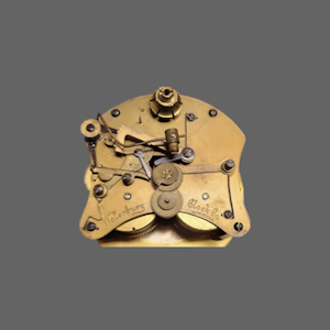 Waterbury Repair / Rebuild Service For The Waterbury Horseshoe Ships Bell Clock Movement