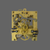 German Swinger Time And Strike Clock Movement Front