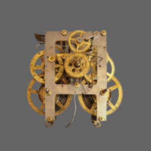 Ingraham Repair / Rebuild Service For The Ingraham Steel Plate Clock Movement