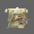 Seth Thomas A450-012 Triple Chime Clock Movement Front