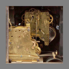Seth Thomas Sonora Chime 4 Bell Clock Movements Back