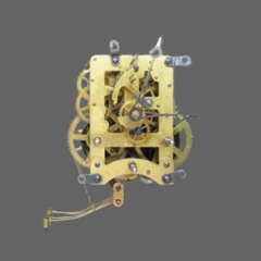 Waterbury 3 Plate Westminster Chime Clock Movement Front