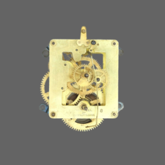 Waterbury Time Only Wall Clock Movement Front